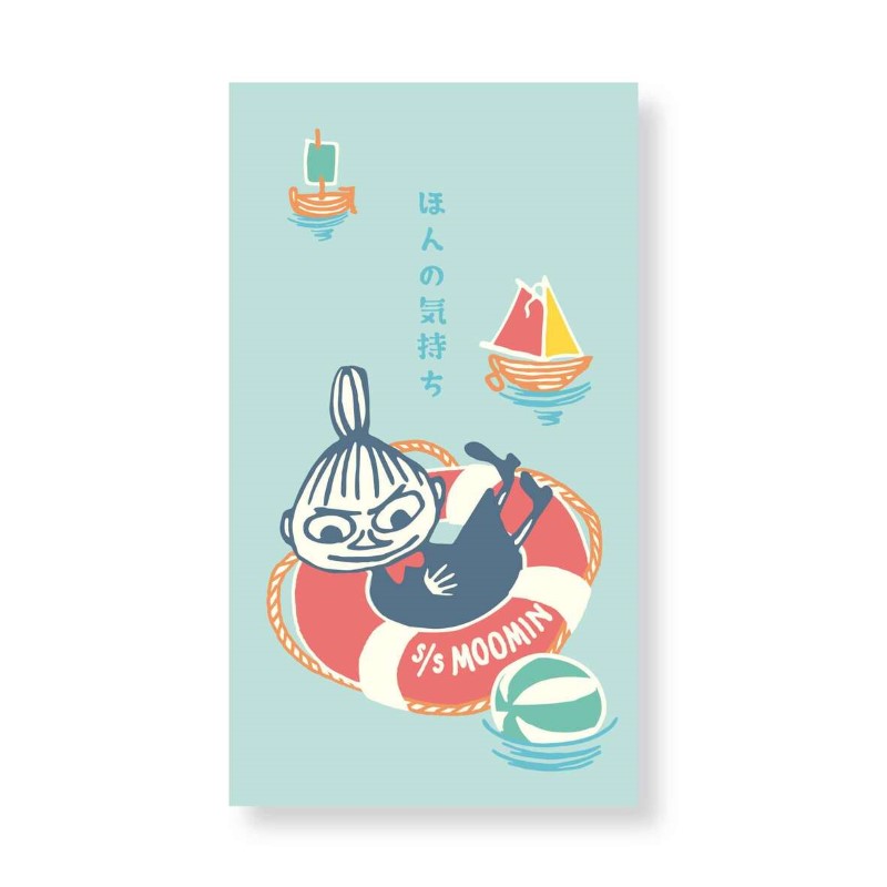 MOOMIN 伊予和紙ぽち袋 ムーミン/浮き輪